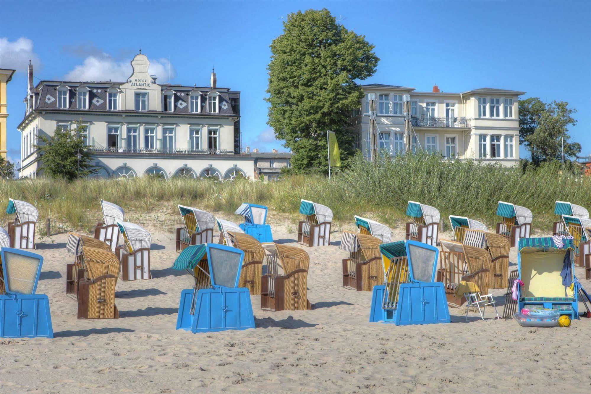 Seetelhotel Strandhotel Atlantic Heringsdorf  Eksteriør billede