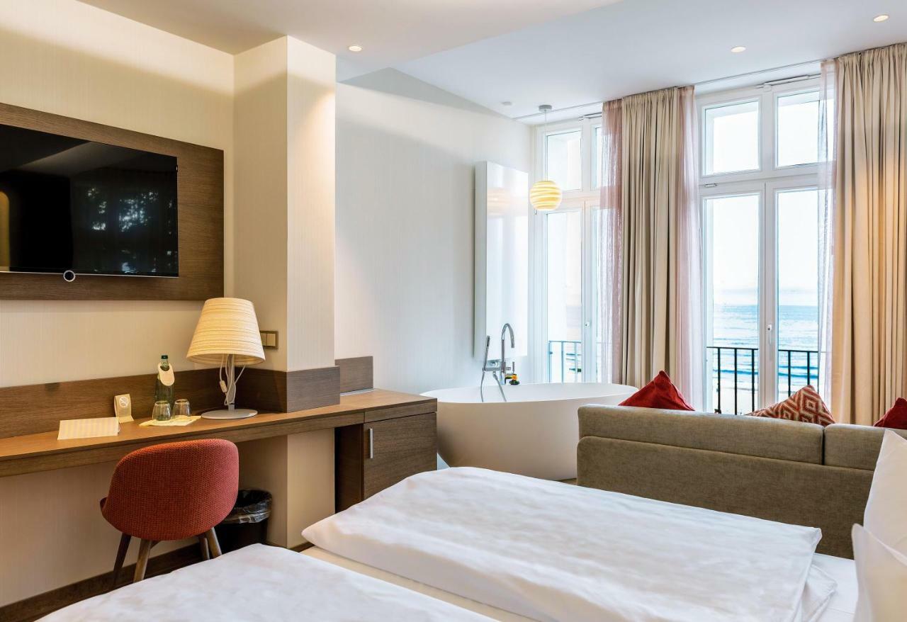 Seetelhotel Strandhotel Atlantic Heringsdorf  Eksteriør billede